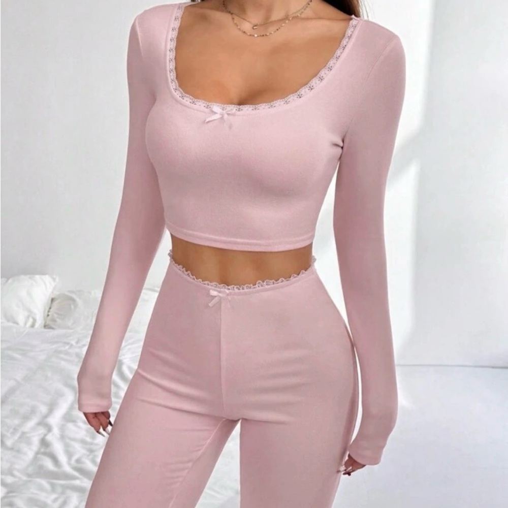 Pink Two-Piece Set - Picture 4 of 4